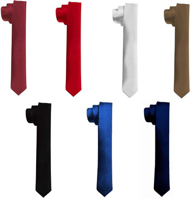 Alcove Solid Tie(Pack of 7)