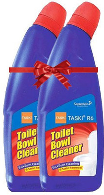 Diversey TASKI R6 TOILET BOWEL CLEANER COMBO PACK OF 2 1000ML Liquid Toilet Cleaner(2 x 500 ml)