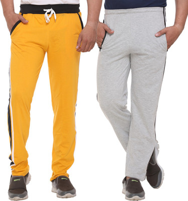 SHAUN Solid Men Multicolor Track Pants