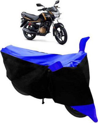 High Quality Waterproof Two Wheeler Cover for TVS(Victor New, Blue, Black)