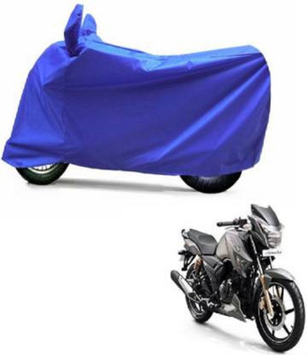 AK Star Waterproof Two Wheeler Cover for TVS(Apache RTR 180, Blue)