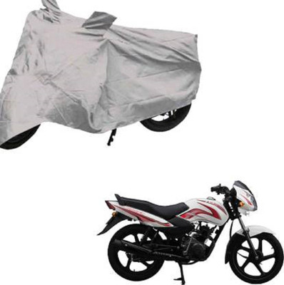 High Quality Waterproof Two Wheeler Cover for TVS(Sport, Silver)