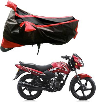 AK Star Waterproof Two Wheeler Cover for TVS(Sport, Red, Black)