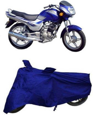 High Quality Waterproof Two Wheeler Cover for TVS(Victor New, Blue)