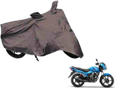 AK Star Waterproof Two Wheeler Cover for TVS(Victor GLX, Grey)