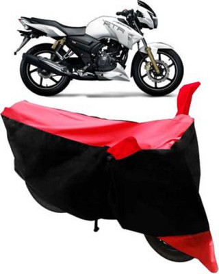 High Quality Waterproof Two Wheeler Cover for TVS(Apache, Red, Black)
