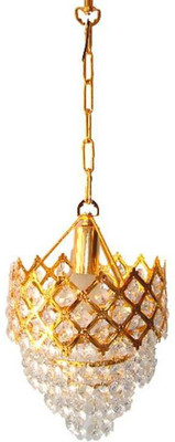 PR Prashant Pendants Ceiling Lamp(Gold)