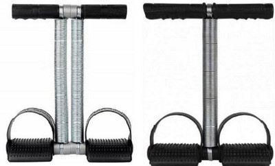 VATSMART DOUBLE SPRING TUMMY TRIMMER WITH SINGLE SPRING TUMMY TRIMMER Ab Exerciser(Silver)