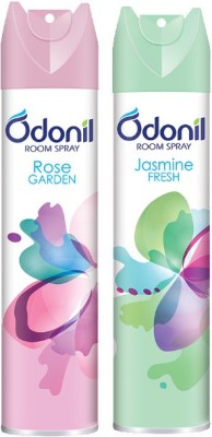 Odonil Jasmine, Rose Spray(2 x 170 ml)