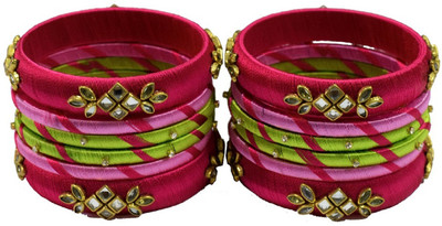 Dharnna Plastic Bangle Set(Pack of 12)