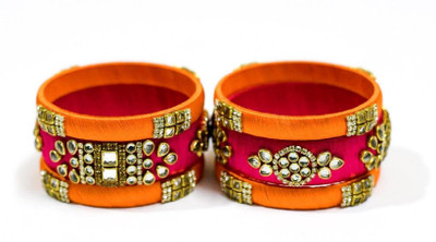 Dharnna Plastic Bangle Set(Pack of 6)