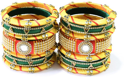 Dharnna Plastic Bangle Set(Pack of 14)