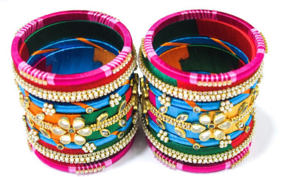 Dharnna Plastic Bangle Set(Pack of 14)