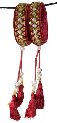 Dharnna Plastic Bangle Set(Pack of 2)