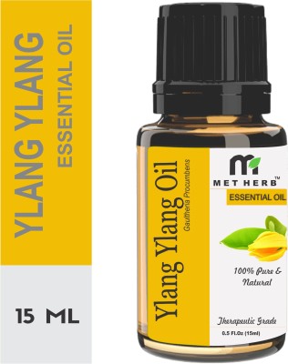 Metherb Ylang Ylang Essential Oil - For Skin Care & Hair Treatment(15 ml)