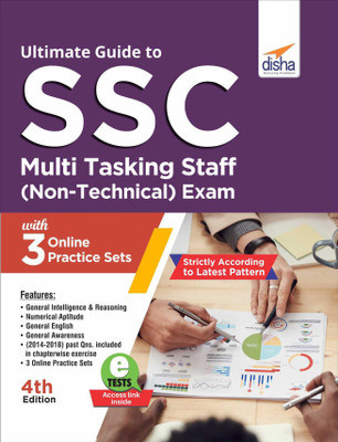 Ultimate Guide to SSC Multi Tasking Staff (Non-Technical) Exam with 3 Online Practice Sets 4th Edition(English, Paperback, Disha Experts)