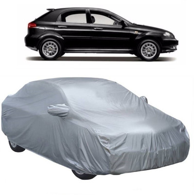 MoTRoX Car Cover For Chevrolet Optra SRV (With Mirror Pockets)(Silver)