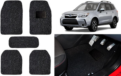 Auto Kite Plastic, PVC, Vinyl Standard Mat For  Subaru Forester(Black)