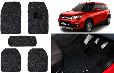 Auto Kite Plastic, PVC, Vinyl Standard Mat For  Maruti Suzuki Vitara Brezza(Black)