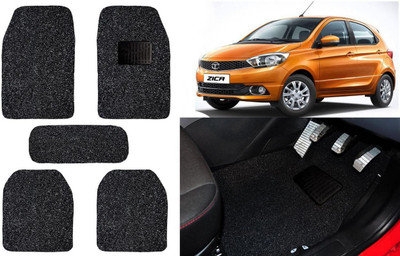 Auto Kite Plastic, PVC, Vinyl Standard Mat For  Tata Zica(Black)