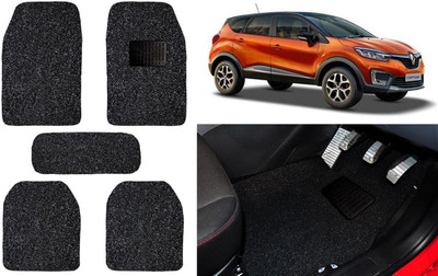 Auto Kite Plastic, PVC, Vinyl Standard Mat For  Renault CT(Black)