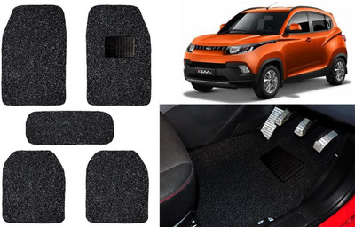 Auto Kite Plastic, PVC, Vinyl Standard Mat For  Mahindra KUV 100(Black)
