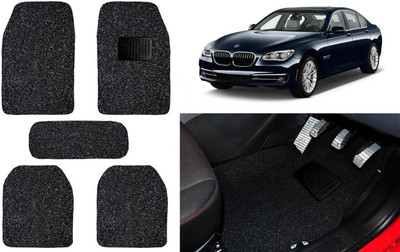 Auto Kite Plastic, PVC, Vinyl Standard Mat For  BMW 7 Series(Black)