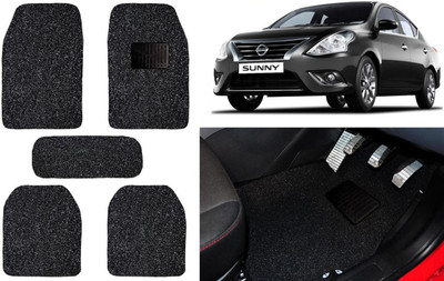 Auto Kite Plastic, PVC, Vinyl Standard Mat For  Nissan Sunny(Black)