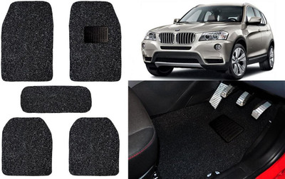 Auto Kite Plastic, PVC, Vinyl Standard Mat For  BMW X3(Black)