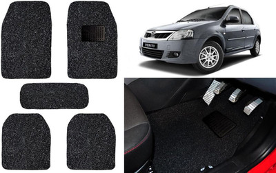 Auto Kite Plastic, PVC, Vinyl Standard Mat For  Mahindra Verito(Black)