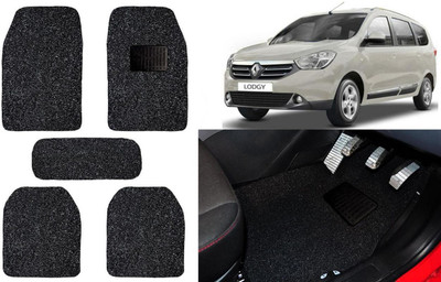 Auto Kite Plastic, PVC, Vinyl Standard Mat For  Renault Lodgy(Black)