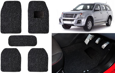 Auto Kite Plastic, PVC, Vinyl Standard Mat For  Isuzu MU-7(Black)