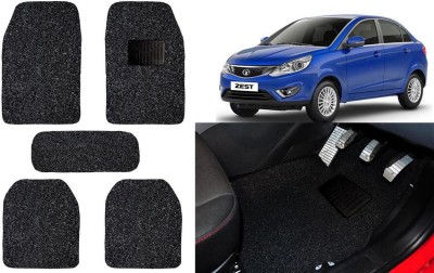 Auto Kite Plastic, PVC, Vinyl Standard Mat For  Tata Zest(Black)