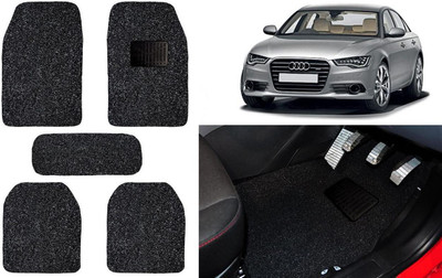 Auto Kite Plastic, PVC, Vinyl Standard Mat For  Audi A6(Black)