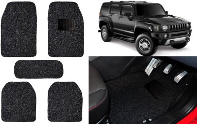 Auto Kite Plastic, PVC, Vinyl Standard Mat For  HM Hummer H3(Black)