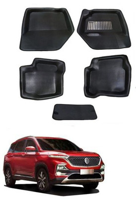 AYW Plastic 5D Mat For  MG Hector(Black)