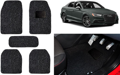 Auto Kite Plastic, PVC, Vinyl Standard Mat For  Audi S3(Black)