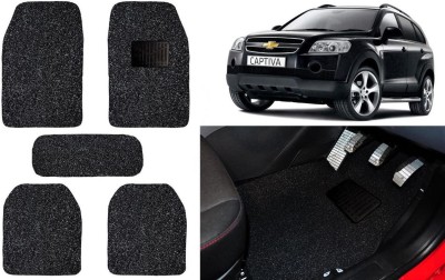 Auto Kite Plastic, PVC, Vinyl Standard Mat For  Chevrolet Captiva(Black)