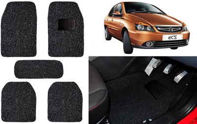 Auto Kite Plastic, PVC, Vinyl Standard Mat For  Tata Indigo CS(Black)