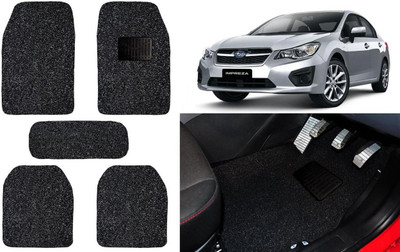 Auto Kite Plastic, PVC, Vinyl Standard Mat For  Subaru Impreza(Black)