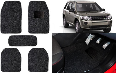 Auto Kite Plastic, PVC, Vinyl Standard Mat For  Land Rover Freelander 2(Black)