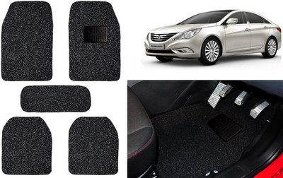 Auto Kite Plastic, PVC, Vinyl Standard Mat For  Hyundai Sonata Embera(Black)