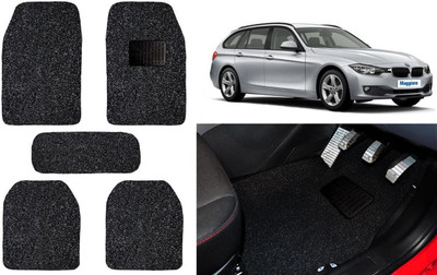 Auto Kite Plastic, PVC, Vinyl Standard Mat For  BMW 320D(Black)