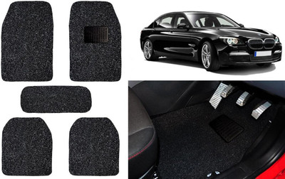 Auto Kite Plastic, PVC, Vinyl Standard Mat For  BMW 730d(Black)