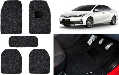 Auto Kite Plastic, PVC, Vinyl Standard Mat For  Toyota Altis(Black)