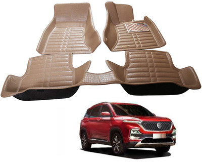 AYW Plastic 5D Mat For  MG Hector(Beige)
