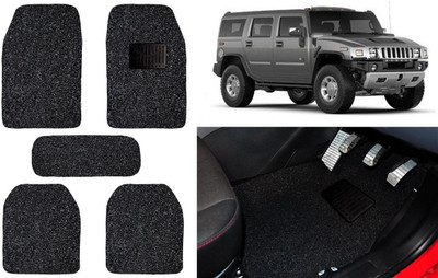 Auto Kite Plastic, PVC, Vinyl Standard Mat For  HM Hummer H2(Black)