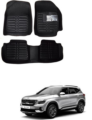 AYW Plastic 5D Mat For  Kia Seltos(Black)