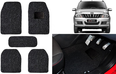 Auto Kite Plastic, PVC, Vinyl Standard Mat For  Mahindra Quanto(Black)