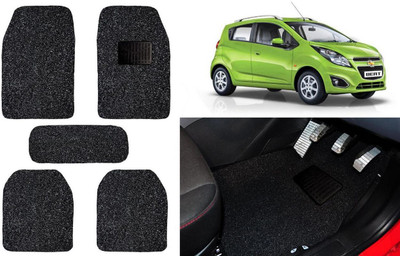 Auto Kite Plastic, PVC, Vinyl Standard Mat For  Chevrolet Beat(Black)